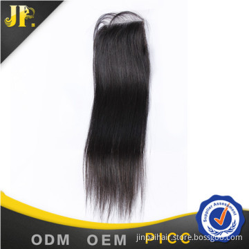 100% philippine remy lace closure piece straight lace part
